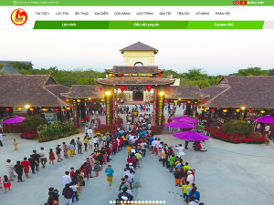 Cổng Thông tin mylongan.vn. (Ảnh chụp màn hình)