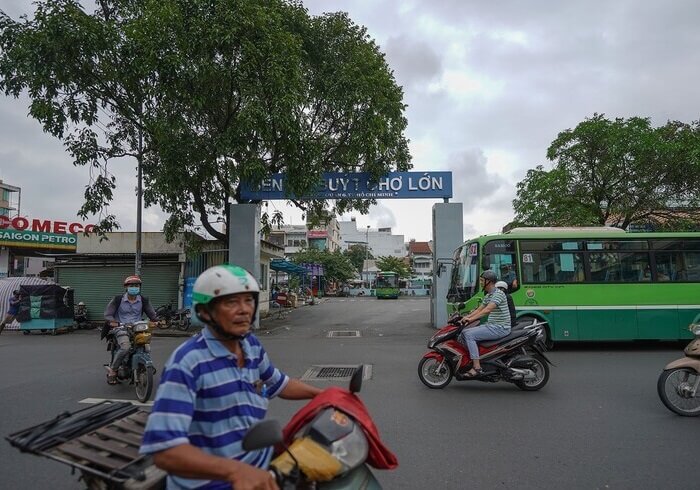 Đường đi Vườn Khóm Bến Lức